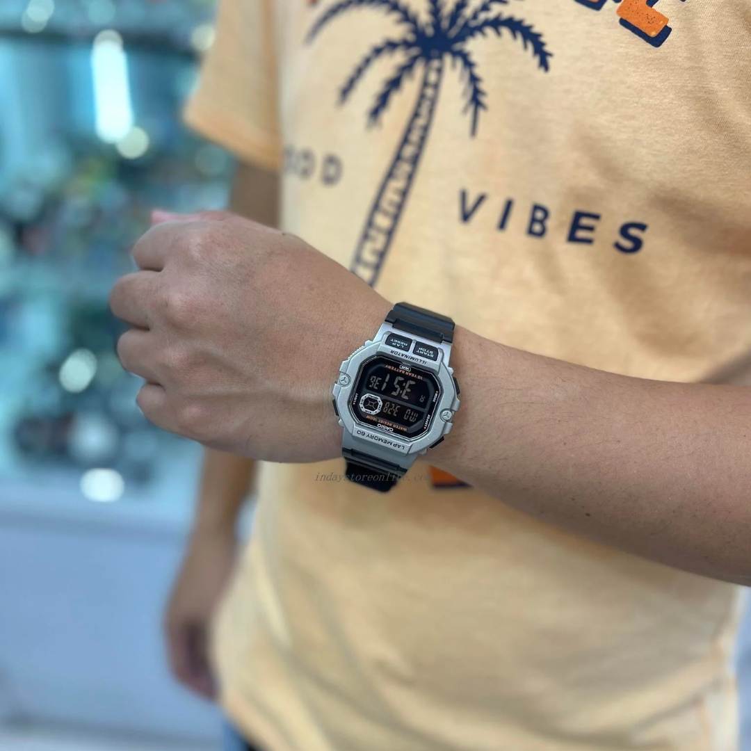 Reloj Casio WS-1400H-1BV Hombre - Digital - Relojchile - Default Title - Casio - Reloj