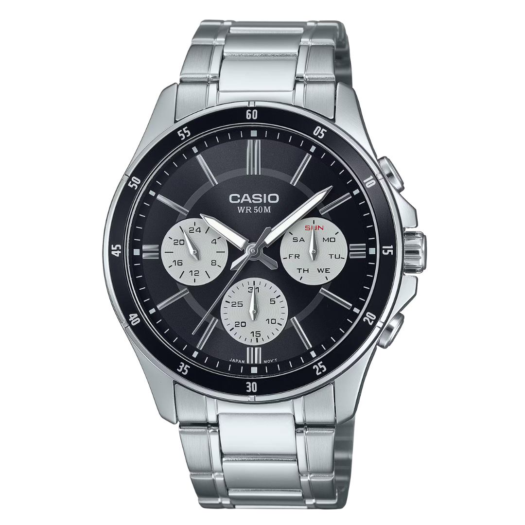 Reloj Casio MTP-1374D-1A3V Hombre - Análogo - Reloj Reloj Casio original | Compra en Relojchile Chile | Reloj Casio Chile | Reloj Reloj Chile - Reloj hombre chile - Reloj mujer chile - Reloj santiago - Reloj original chile - reloj elegante hombre - reloj casual mujer - reloj resistente al agua - reloj acero inoxidable - reloj deportivo hombre - tienda de relojes online chile