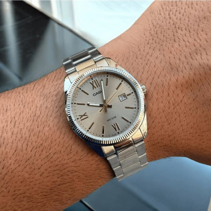 Reloj Casio MTP-1302DD-9AV Hombre - Análogo - Reloj Reloj Casio original | Compra en Relojchile Chile | Reloj Casio Chile | Reloj Reloj Chile - Reloj hombre chile - Reloj mujer chile - Reloj santiago - Reloj original chile - reloj elegante hombre - reloj casual mujer - reloj resistente al agua - reloj acero inoxidable - reloj deportivo hombre - tienda de relojes online chile