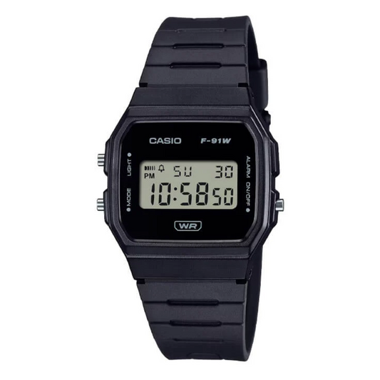 Reloj Casio Vintage Bio-Plastic F-91WB-1A Unisex - Digital - Relojchile - Default Title - Casio - Reloj