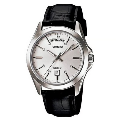 Reloj Casio MTP-1370L-7AV Hombre - Análogo - Reloj Reloj Casio original | Compra en Relojchile Chile | Reloj Casio Chile | Reloj Reloj Chile - Reloj hombre chile - Reloj mujer chile - Reloj santiago - Reloj original chile - reloj elegante hombre - reloj casual mujer - reloj resistente al agua - reloj acero inoxidable - reloj deportivo hombre - tienda de relojes online chile