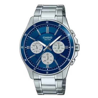 Reloj Casio MTP-1374D-2A3V Hombre - Análogo - Reloj Reloj Casio original | Compra en Relojchile Chile | Reloj Casio Chile | Reloj Reloj Chile - Reloj hombre chile - Reloj mujer chile - Reloj santiago - Reloj original chile - reloj elegante hombre - reloj casual mujer - reloj resistente al agua - reloj acero inoxidable - reloj deportivo hombre - tienda de relojes online chile
