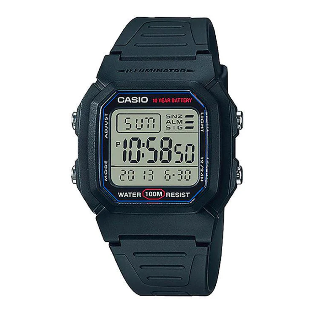 Reloj Casio W-800H-1AV Hombre - Digital - Relojchile - Default Title - Casio - Reloj