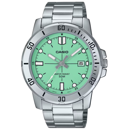 Reloj Casio MTP-VD01D-3E1V Hombre - Análogo - Reloj Reloj Casio original | Compra en Relojchile Chile | Reloj Casio Chile | Reloj Reloj Chile - Reloj hombre chile - Reloj mujer chile - Reloj santiago - Reloj original chile - reloj elegante hombre - reloj casual mujer - reloj resistente al agua - reloj acero inoxidable - reloj deportivo hombre - tienda de relojes online chile