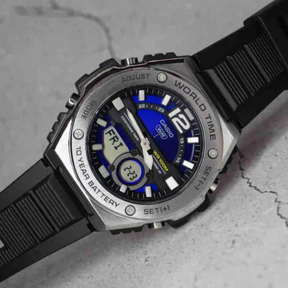 Reloj Casio MWQ-100-2AV Hombre - Análogo - Digital - Reloj Reloj Casio original | Compra en Relojchile Chile | Reloj Casio Chile | Reloj Reloj Chile - Reloj hombre chile - Reloj mujer chile - Reloj santiago - Reloj original chile - reloj elegante hombre - reloj casual mujer - reloj resistente al agua - reloj acero inoxidable - reloj deportivo hombre - tienda de relojes online chile