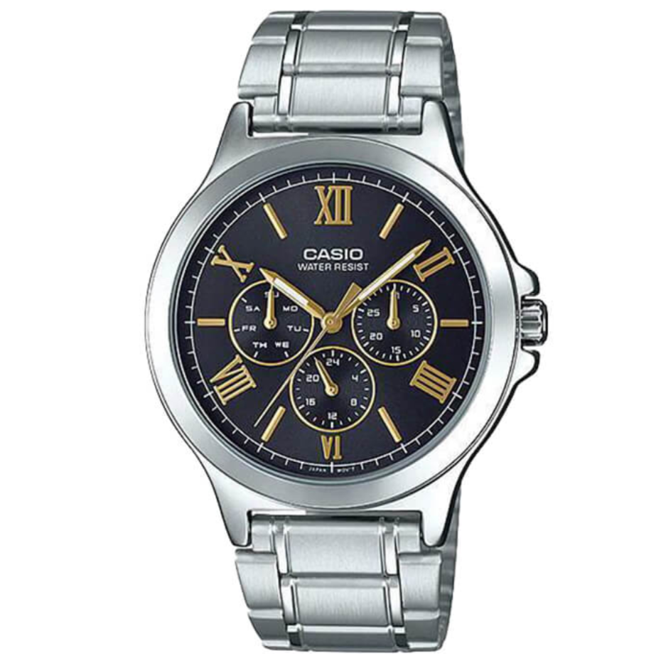 Reloj Casio MTP-V300D-1A2 Hombre - Análogo - Reloj Reloj Casio original | Compra en Relojchile Chile | Reloj Casio Chile | Reloj Reloj Chile - Reloj hombre chile - Reloj mujer chile - Reloj santiago - Reloj original chile - reloj elegante hombre - reloj casual mujer - reloj resistente al agua - reloj acero inoxidable - reloj deportivo hombre - tienda de relojes online chile