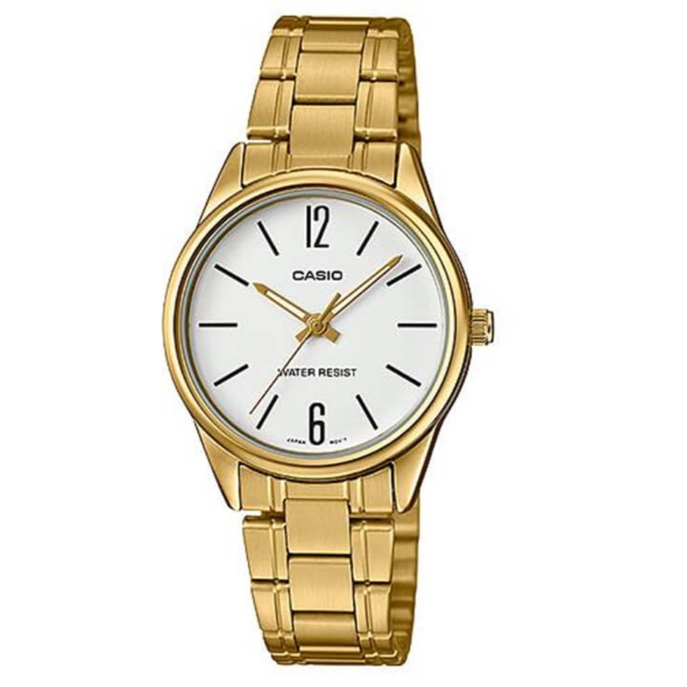 Reloj Casio LTP-V005G-7B Mujer - Análogo - Reloj Reloj Casio original | Compra en Relojchile Chile | Reloj Casio Chile | Reloj Reloj Chile - Reloj hombre chile - Reloj mujer chile - Reloj santiago - Reloj original chile - reloj elegante hombre - reloj casual mujer - reloj resistente al agua - reloj acero inoxidable - reloj deportivo hombre - tienda de relojes online chile