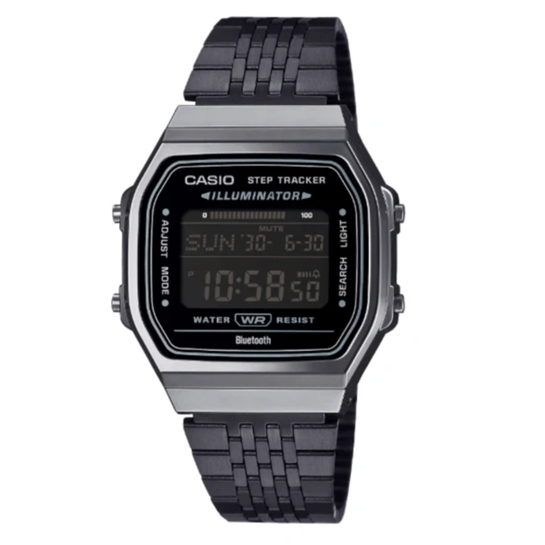 Reloj Casio Bluetooth ABL-100WEGG-1B Unisex - Digital - Reloj Reloj Casio original | Compra en Relojchile Chile | Reloj Casio Chile | Reloj Reloj Chile - Reloj hombre chile - Reloj mujer chile - Reloj santiago - Reloj original chile - reloj elegante hombre - reloj casual mujer - reloj resistente al agua - reloj acero inoxidable - reloj deportivo hombre - tienda de relojes online chile
