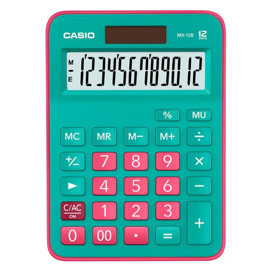 Calculadora Casio MX-12B-GNRD - Relojchile - Default Title - Casio - Calculadora