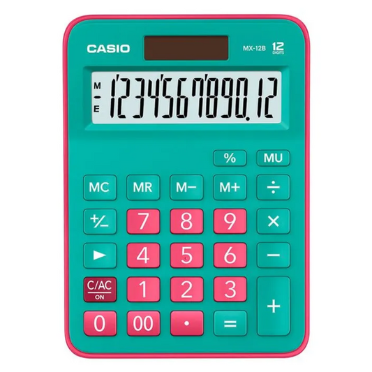 Calculadora Casio MX-12B-GNRD - Relojchile - Default Title - Casio - Calculadora