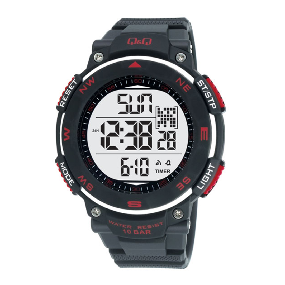 Reloj Q&Q M124J001Y Hombre - Digital - Reloj Reloj Q&Q original | Compra en Relojchile Chile | Reloj Q&Q Chile | Reloj Reloj Chile - Reloj hombre chile - Reloj mujer chile - Reloj santiago - Reloj original chile - reloj elegante hombre - reloj casual mujer - reloj resistente al agua - reloj acero inoxidable - reloj deportivo hombre - tienda de relojes online chile