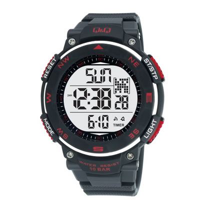 Reloj Q&Q M124J001Y Hombre - Digital - Reloj Reloj Q&Q original | Compra en Relojchile Chile | Reloj Q&Q Chile | Reloj Reloj Chile - Reloj hombre chile - Reloj mujer chile - Reloj santiago - Reloj original chile - reloj elegante hombre - reloj casual mujer - reloj resistente al agua - reloj acero inoxidable - reloj deportivo hombre - tienda de relojes online chile
