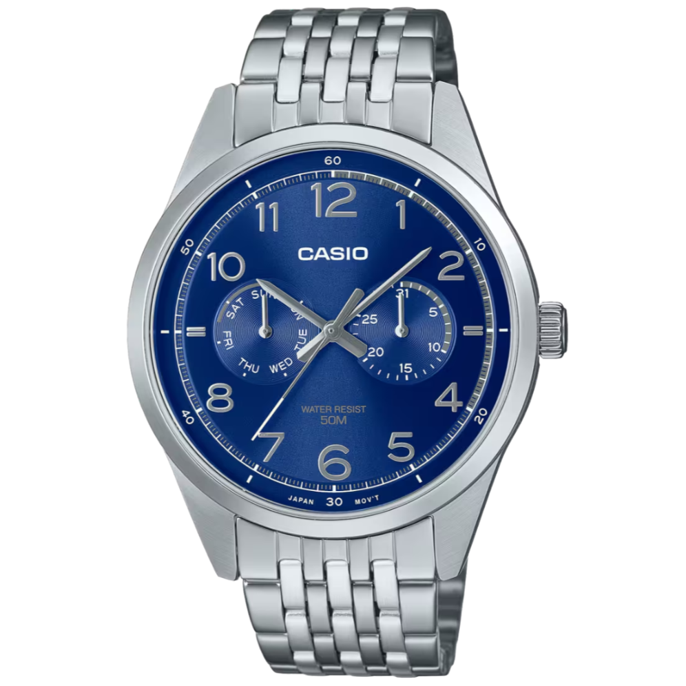 Reloj Casio MTP-E340D-2AV Hombre - Análogo - Relojchile - Default Title - Casio - Reloj