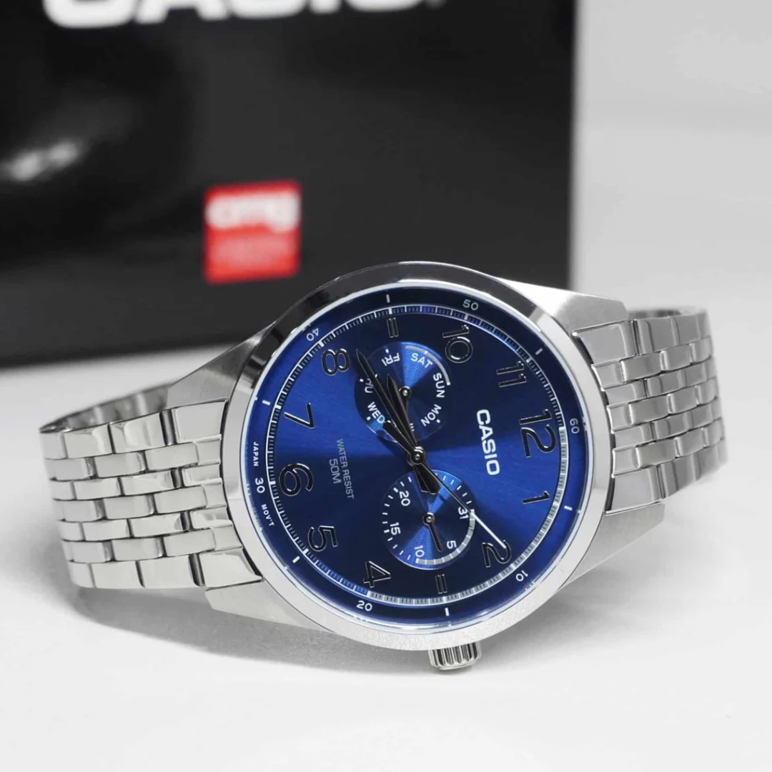 Reloj Casio MTP-E340D-2AV Hombre - Análogo - Relojchile - Default Title - Casio - Reloj