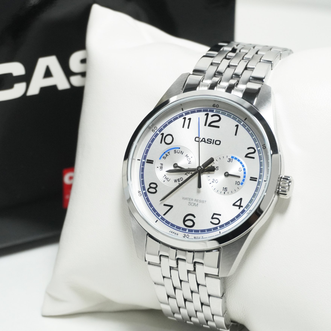 Reloj Casio MTP-E340D-7AV Hombre - Análogo - Relojchile - Default Title - Casio - Reloj