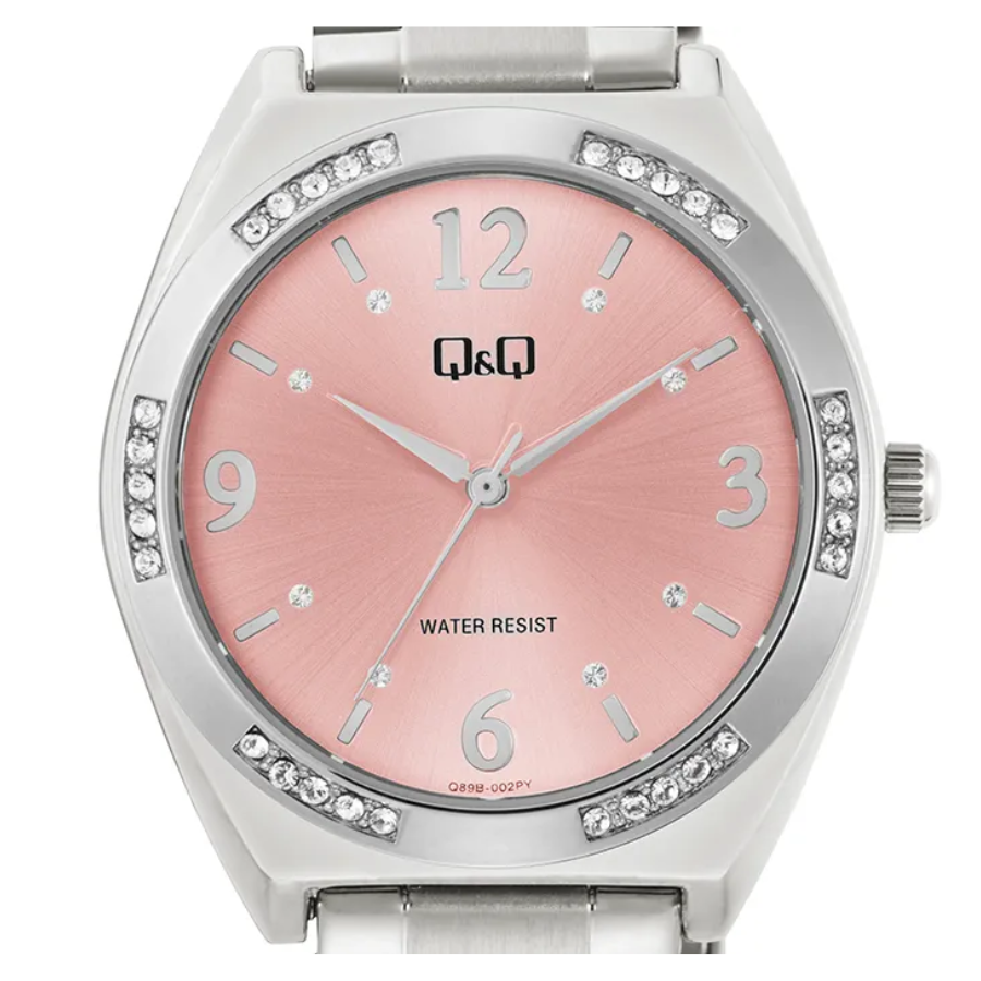 Reloj -Análogo Q&Q Q91B-002PY Mujer - Reloj Reloj Q&Q original | Compra en Relojchile Chile | Reloj Q&Q Chile | Reloj Reloj Chile - Reloj hombre chile - Reloj mujer chile - Reloj santiago - Reloj original chile - reloj elegante hombre - reloj casual mujer - reloj resistente al agua - reloj acero inoxidable - reloj deportivo hombre - tienda de relojes online chile