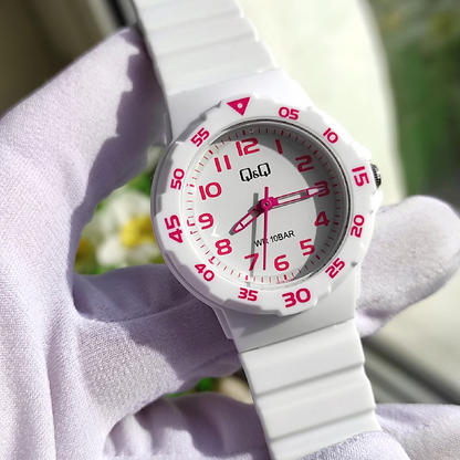 Reloj - Análogo V07A-003VY Mujer - Reloj Reloj Q&Q original | Compra en Relojchile Chile | Reloj Q&Q Chile | Reloj Reloj Chile - Reloj hombre chile - Reloj mujer chile - Reloj santiago - Reloj original chile - reloj elegante hombre - reloj casual mujer - reloj resistente al agua - reloj acero inoxidable - reloj deportivo hombre - tienda de relojes online chile