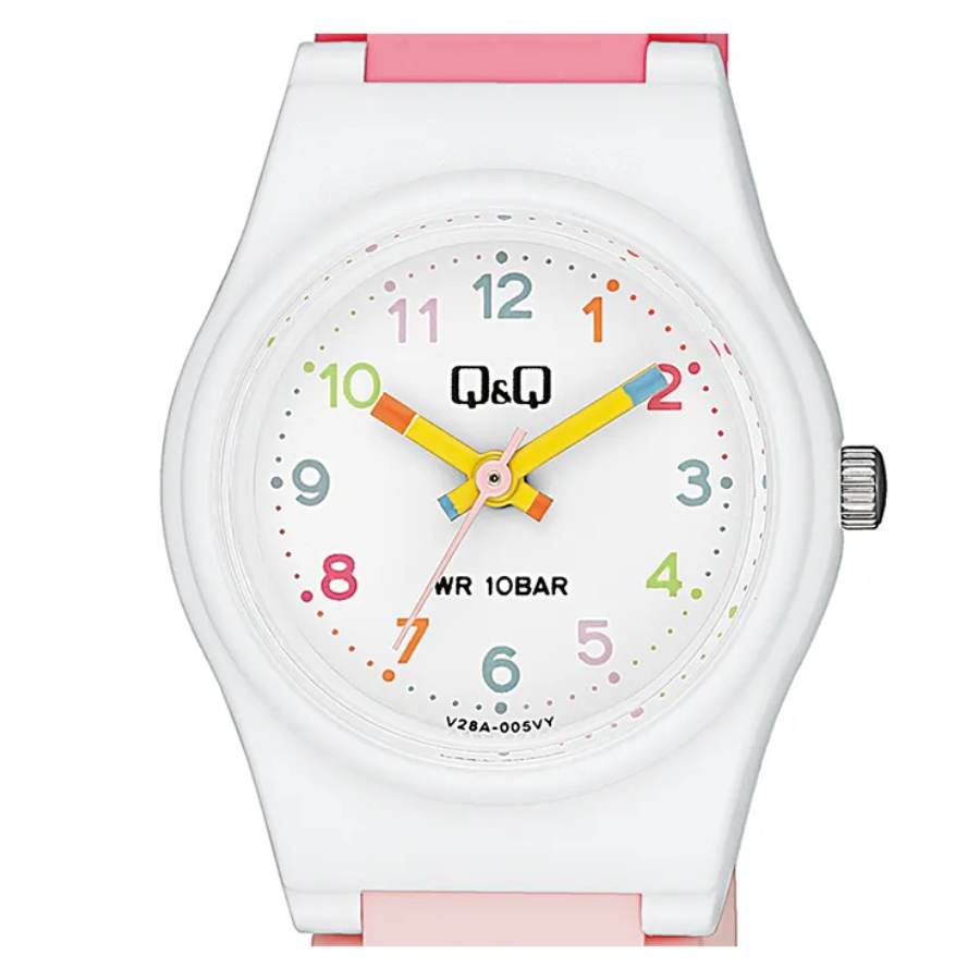 Reloj - Análogo V28A-005VY Mujer - Reloj Reloj Q&Q original | Compra en Relojchile Chile | Reloj Q&Q Chile | Reloj Reloj Chile - Reloj hombre chile - Reloj mujer chile - Reloj santiago - Reloj original chile - reloj elegante hombre - reloj casual mujer - reloj resistente al agua - reloj acero inoxidable - reloj deportivo hombre - tienda de relojes online chile
