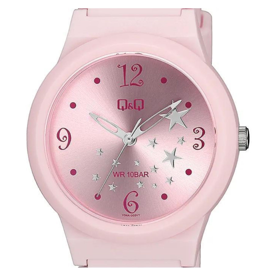 Reloj - Análogo V34A-003VY Mujer - Reloj Reloj Q&Q original | Compra en Relojchile Chile | Reloj Q&Q Chile | Reloj Reloj Chile - Reloj hombre chile - Reloj mujer chile - Reloj santiago - Reloj original chile - reloj elegante hombre - reloj casual mujer - reloj resistente al agua - reloj acero inoxidable - reloj deportivo hombre - tienda de relojes online chile