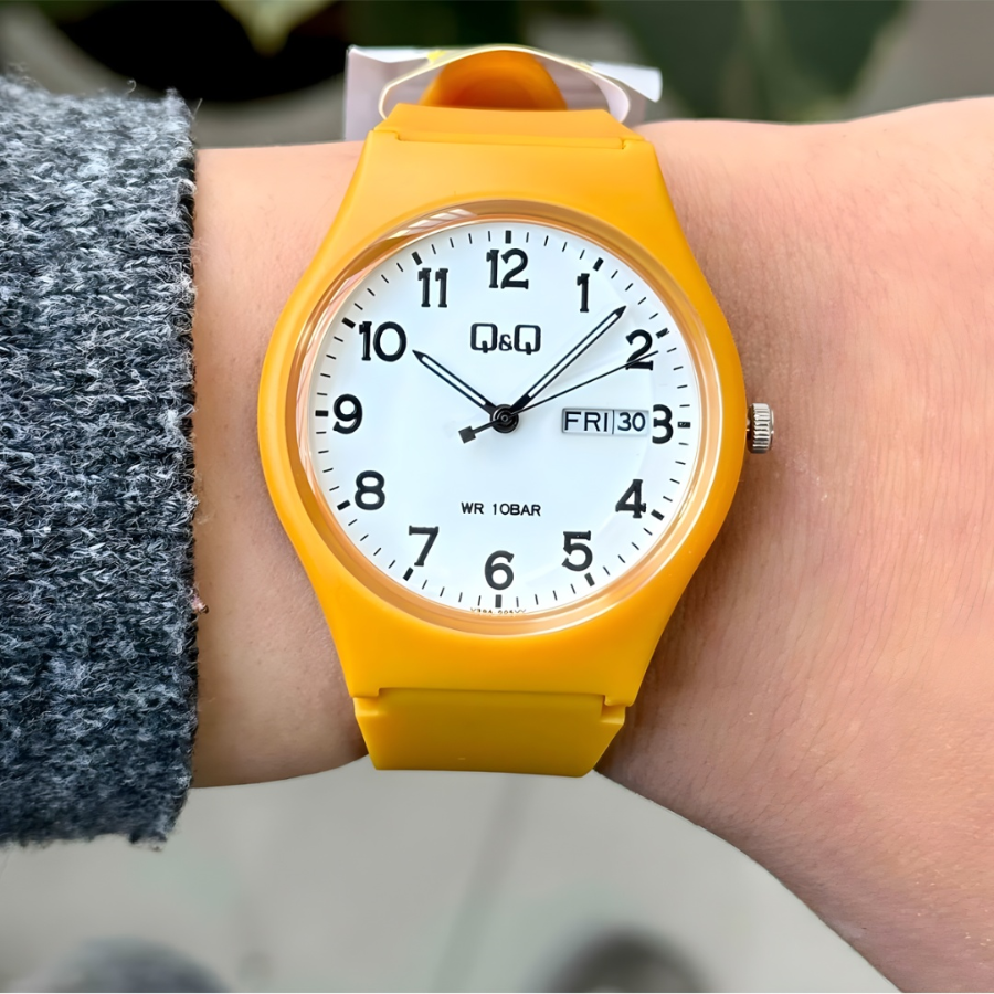 Reloj - Análogo V39A-005VY Mujer - Reloj Reloj Q&Q original | Compra en Relojchile Chile | Reloj Q&Q Chile | Reloj Reloj Chile - Reloj hombre chile - Reloj mujer chile - Reloj santiago - Reloj original chile - reloj elegante hombre - reloj casual mujer - reloj resistente al agua - reloj acero inoxidable - reloj deportivo hombre - tienda de relojes online chile