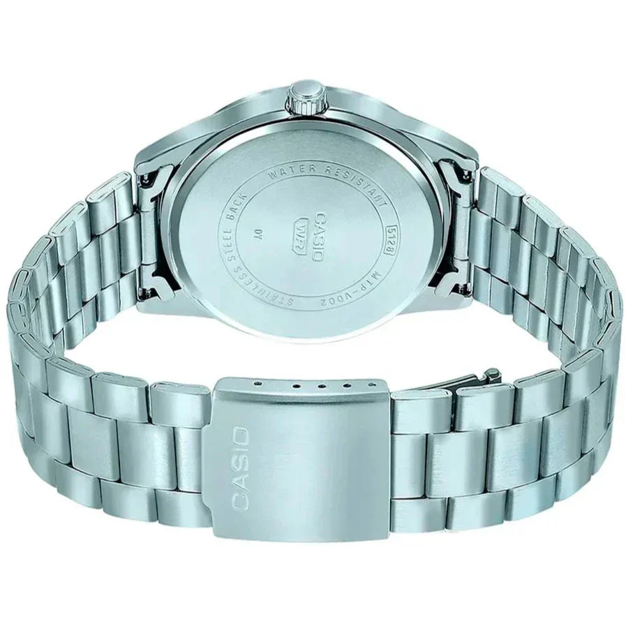 Reloj Casio MTP-VD02D-1E Hombre - Análogo - Reloj Reloj Casio original | Compra en Relojchile Chile | Reloj Casio Chile | Reloj Reloj Chile - Reloj hombre chile - Reloj mujer chile - Reloj santiago - Reloj original chile - reloj elegante hombre - reloj casual mujer - reloj resistente al agua - reloj acero inoxidable - reloj deportivo hombre - tienda de relojes online chile