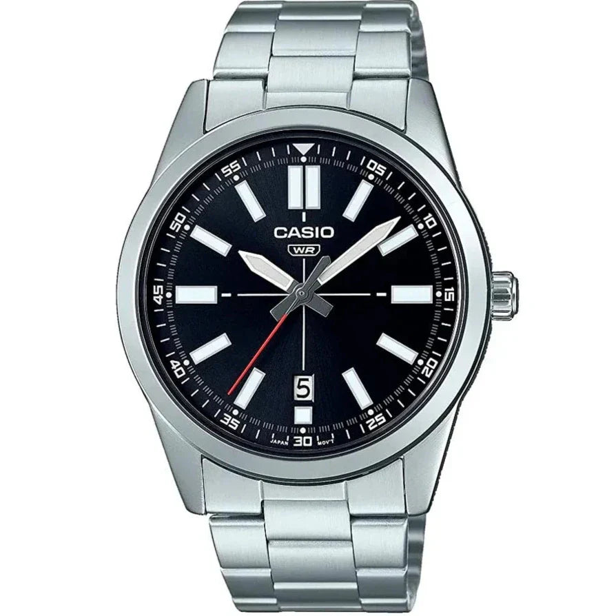 Reloj Casio MTP-VD02D-1E Hombre - Análogo - Reloj Reloj Casio original | Compra en Relojchile Chile | Reloj Casio Chile | Reloj Reloj Chile - Reloj hombre chile - Reloj mujer chile - Reloj santiago - Reloj original chile - reloj elegante hombre - reloj casual mujer - reloj resistente al agua - reloj acero inoxidable - reloj deportivo hombre - tienda de relojes online chile