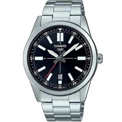 Reloj Casio MTP-VD02D-1E Hombre - Análogo - Reloj Reloj Casio original | Compra en Relojchile Chile | Reloj Casio Chile | Reloj Reloj Chile - Reloj hombre chile - Reloj mujer chile - Reloj santiago - Reloj original chile - reloj elegante hombre - reloj casual mujer - reloj resistente al agua - reloj acero inoxidable - reloj deportivo hombre - tienda de relojes online chile