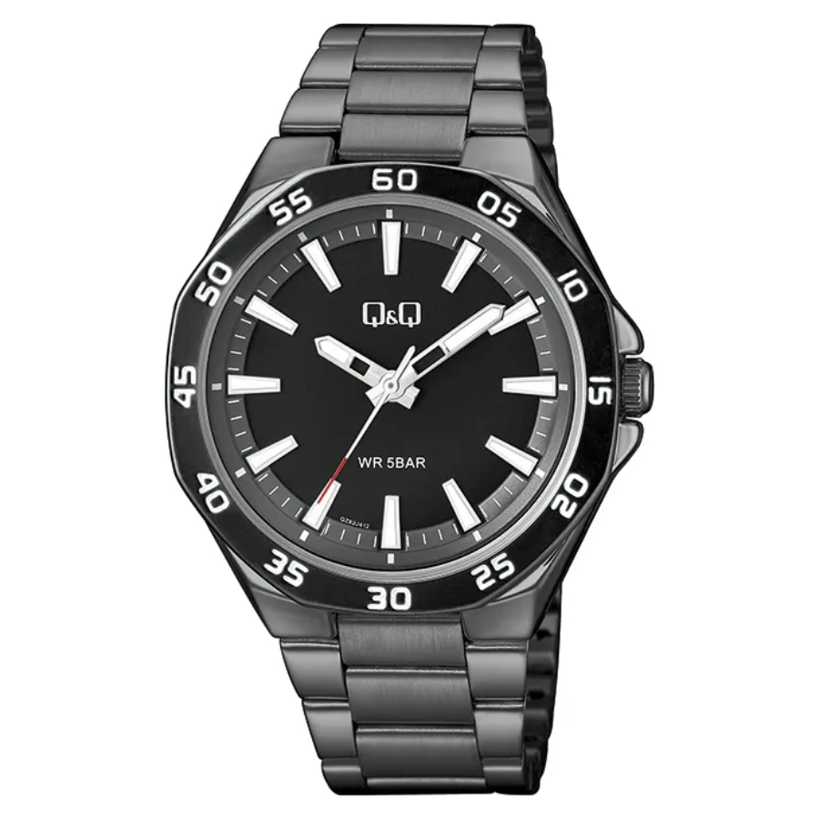 Reloj Análogo QZ82J412Y Hombre - Reloj Reloj Q&Q original | Compra en Relojchile Chile | Reloj Q&Q Chile | Reloj Reloj Chile - Reloj hombre chile - Reloj mujer chile - Reloj santiago - Reloj original chile - reloj elegante hombre - reloj casual mujer - reloj resistente al agua - reloj acero inoxidable - reloj deportivo hombre - tienda de relojes online chile
