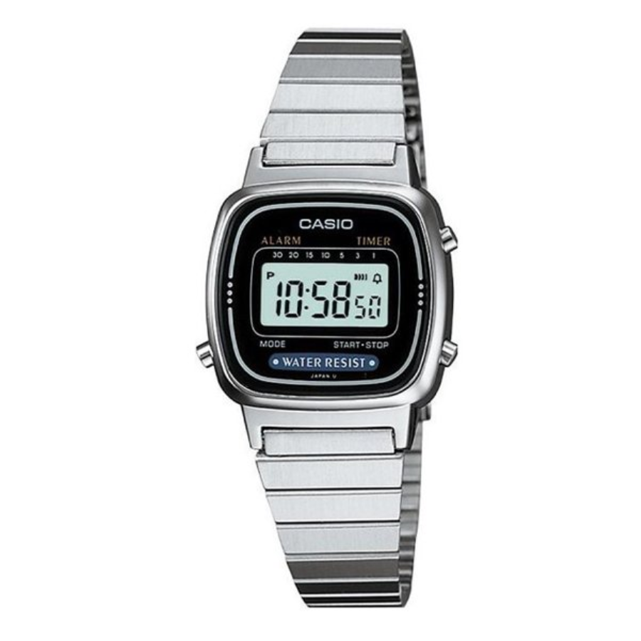 Reloj Casio LA-670WD-1 Mujer - Reloj Reloj Casio original | Compra en Relojchile Chile | Reloj Casio Chile | Reloj Reloj Chile - Reloj hombre chile - Reloj mujer chile - Reloj santiago - Reloj original chile - reloj elegante hombre - reloj casual mujer - reloj resistente al agua - reloj acero inoxidable - reloj deportivo hombre - tienda de relojes online chile