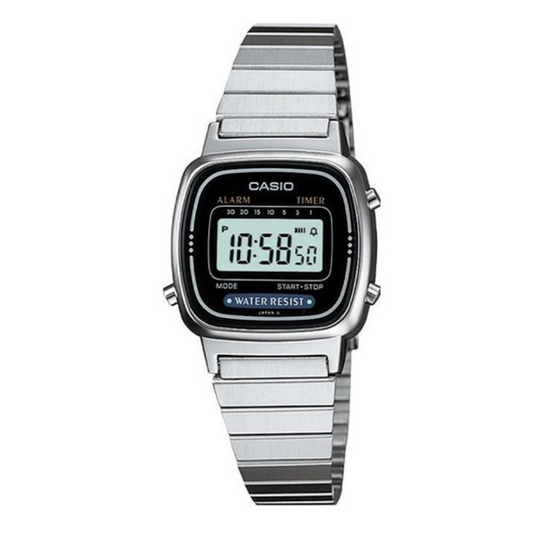 Reloj Casio LA-670WD-1 Mujer - Reloj Reloj Casio original | Compra en Relojchile Chile | Reloj Casio Chile | Reloj Reloj Chile - Reloj hombre chile - Reloj mujer chile - Reloj santiago - Reloj original chile - reloj elegante hombre - reloj casual mujer - reloj resistente al agua - reloj acero inoxidable - reloj deportivo hombre - tienda de relojes online chile