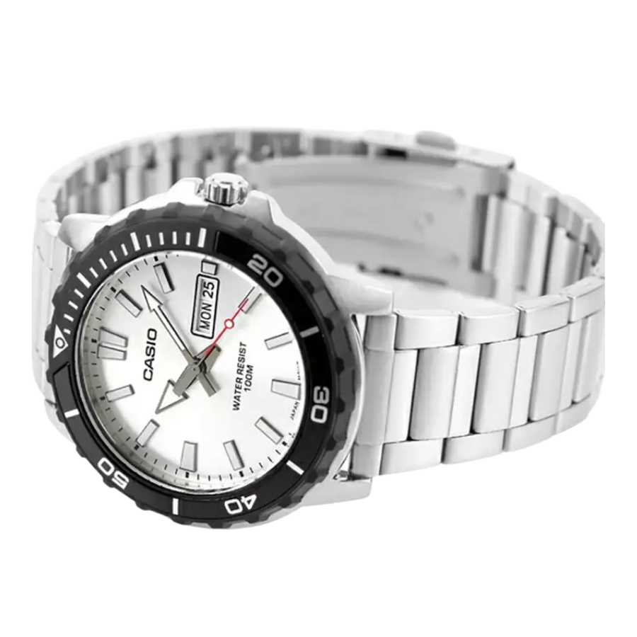 Reloj Casio MTD-125D-7AV Hombre - Reloj Reloj Casio original | Compra en Relojchile Chile | Reloj Casio Chile | Reloj Reloj Chile - Reloj hombre chile - Reloj mujer chile - Reloj santiago - Reloj original chile - reloj elegante hombre - reloj casual mujer - reloj resistente al agua - reloj acero inoxidable - reloj deportivo hombre - tienda de relojes online chile