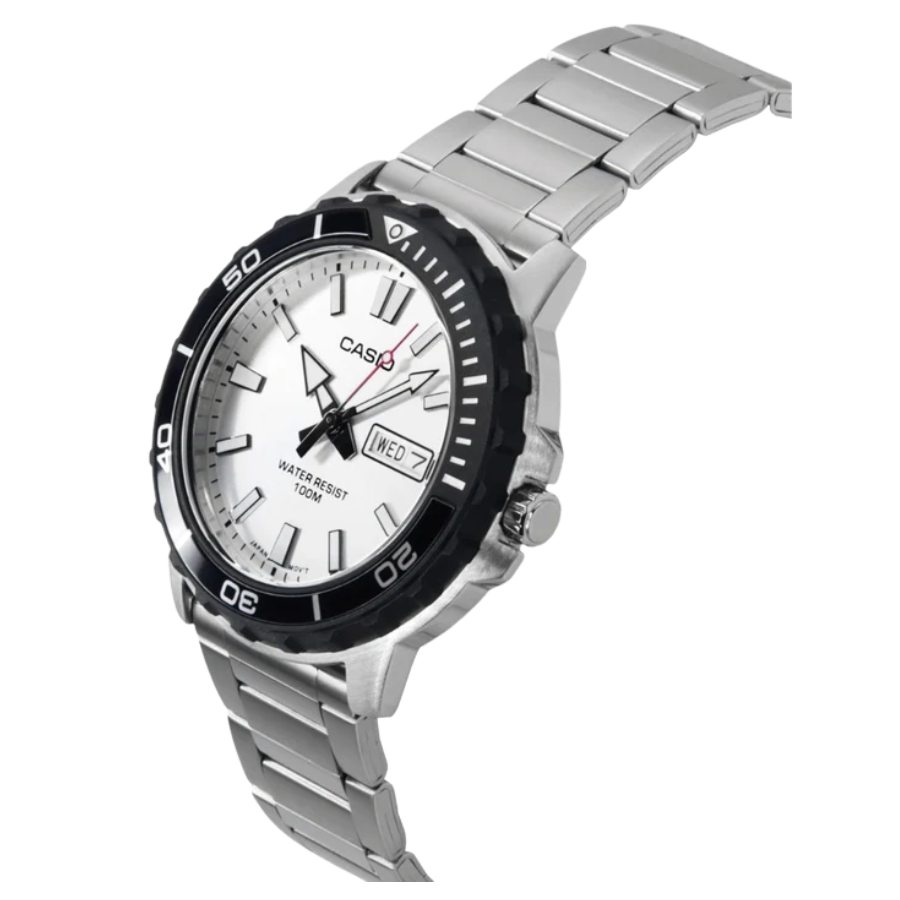 Reloj Casio MTD-125D-7AV Hombre - Reloj Reloj Casio original | Compra en Relojchile Chile | Reloj Casio Chile | Reloj Reloj Chile - Reloj hombre chile - Reloj mujer chile - Reloj santiago - Reloj original chile - reloj elegante hombre - reloj casual mujer - reloj resistente al agua - reloj acero inoxidable - reloj deportivo hombre - tienda de relojes online chile