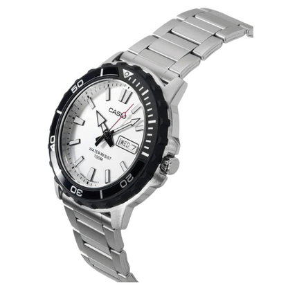 Reloj Casio MTD-125D-7AV Hombre - Reloj Reloj Casio original | Compra en Relojchile Chile | Reloj Casio Chile | Reloj Reloj Chile - Reloj hombre chile - Reloj mujer chile - Reloj santiago - Reloj original chile - reloj elegante hombre - reloj casual mujer - reloj resistente al agua - reloj acero inoxidable - reloj deportivo hombre - tienda de relojes online chile