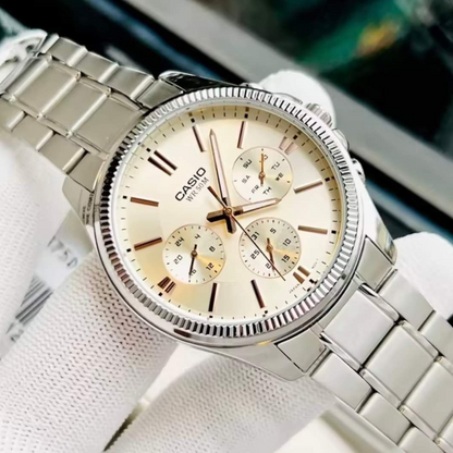 Reloj Casio MTP-1375D-7A2V Hombre - Reloj Reloj Casio original | Compra en Relojchile Chile | Reloj Casio Chile | Reloj Reloj Chile - Reloj hombre chile - Reloj mujer chile - Reloj santiago - Reloj original chile - reloj elegante hombre - reloj casual mujer - reloj resistente al agua - reloj acero inoxidable - reloj deportivo hombre - tienda de relojes online chile