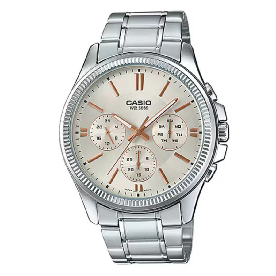 Reloj Casio MTP-1375D-7A2V Hombre - Reloj Reloj Casio original | Compra en Relojchile Chile | Reloj Casio Chile | Reloj Reloj Chile - Reloj hombre chile - Reloj mujer chile - Reloj santiago - Reloj original chile - reloj elegante hombre - reloj casual mujer - reloj resistente al agua - reloj acero inoxidable - reloj deportivo hombre - tienda de relojes online chile