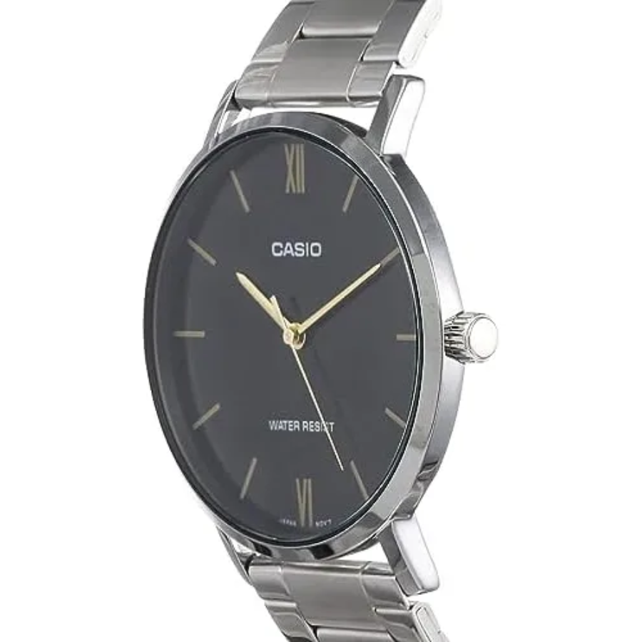 Reloj Casio MTP-VT01D-1B Hombre - Reloj Reloj Casio original | Compra en Relojchile Chile | Reloj Casio Chile | Reloj Reloj Chile - Reloj hombre chile - Reloj mujer chile - Reloj santiago - Reloj original chile - reloj elegante hombre - reloj casual mujer - reloj resistente al agua - reloj acero inoxidable - reloj deportivo hombre - tienda de relojes online chile