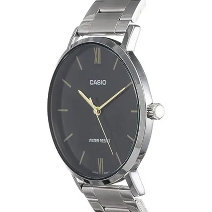 Reloj Casio MTP-VT01D-1B Hombre - Reloj Reloj Casio original | Compra en Relojchile Chile | Reloj Casio Chile | Reloj Reloj Chile - Reloj hombre chile - Reloj mujer chile - Reloj santiago - Reloj original chile - reloj elegante hombre - reloj casual mujer - reloj resistente al agua - reloj acero inoxidable - reloj deportivo hombre - tienda de relojes online chile