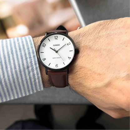 Reloj Casio MTP-VT03BL-7B Hombre - Reloj Reloj Casio original | Compra en Relojchile Chile | Reloj Casio Chile | Reloj Reloj Chile - Reloj hombre chile - Reloj mujer chile - Reloj santiago - Reloj original chile - reloj elegante hombre - reloj casual mujer - reloj resistente al agua - reloj acero inoxidable - reloj deportivo hombre - tienda de relojes online chile