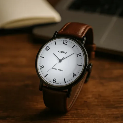 Reloj Casio MTP-VT03BL-7B Hombre - Reloj Reloj Casio original | Compra en Relojchile Chile | Reloj Casio Chile | Reloj Reloj Chile - Reloj hombre chile - Reloj mujer chile - Reloj santiago - Reloj original chile - reloj elegante hombre - reloj casual mujer - reloj resistente al agua - reloj acero inoxidable - reloj deportivo hombre - tienda de relojes online chile