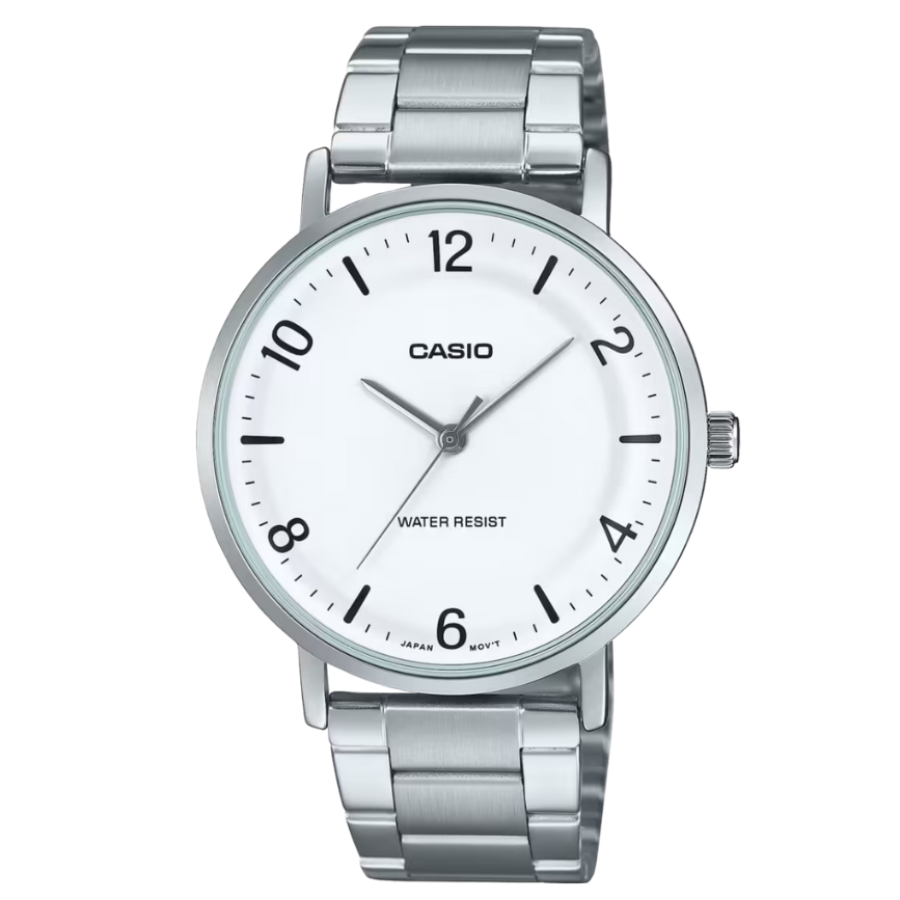 Reloj Casio MTP-VT03D-7B Hombre - Reloj Reloj Casio original | Compra en Relojchile Chile | Reloj Casio Chile | Reloj Reloj Chile - Reloj hombre chile - Reloj mujer chile - Reloj santiago - Reloj original chile - reloj elegante hombre - reloj casual mujer - reloj resistente al agua - reloj acero inoxidable - reloj deportivo hombre - tienda de relojes online chile