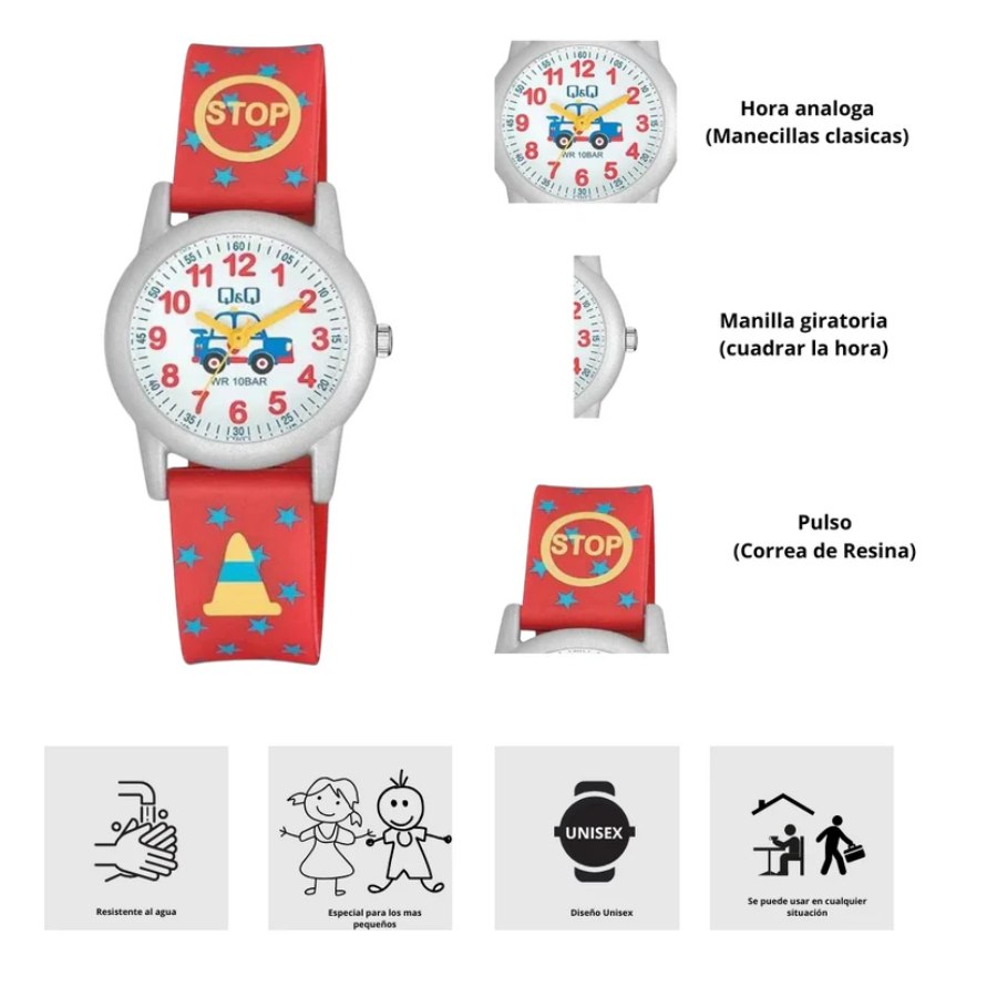 Reloj Q&Q Análogo VR99J020Y Infantil