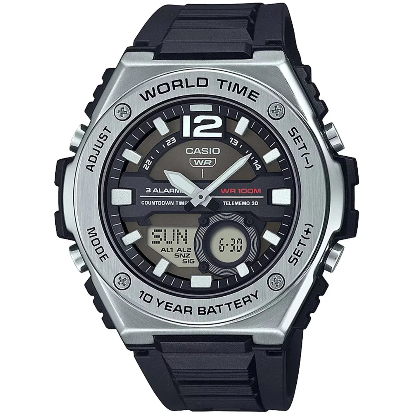 Reloj Casio MWQ-100-1AV Hombre - Análogo - Relojchile - Default Title - Casio - Reloj