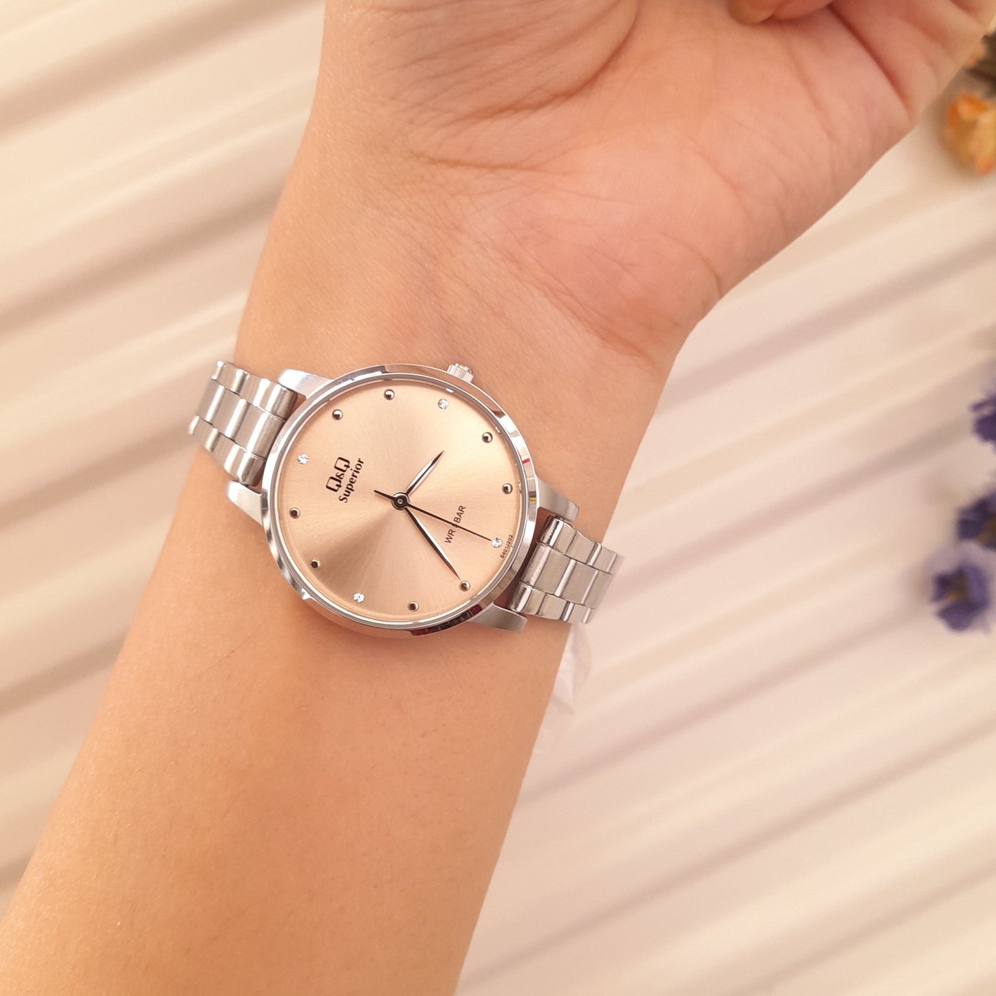 Reloj Q&Q S401J202Y Mujer - Análogo - Reloj Reloj Q&Q original | Compra en Relojchile Chile | Reloj Q&Q Chile | Reloj Reloj Chile - Reloj hombre chile - Reloj mujer chile - Reloj santiago - Reloj original chile - reloj elegante hombre - reloj casual mujer - reloj resistente al agua - reloj acero inoxidable - reloj deportivo hombre - tienda de relojes online chile