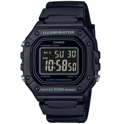 Reloj Casio W-218H-1BV Unisex - Digital - Relojchile - Default Title - Casio - Reloj