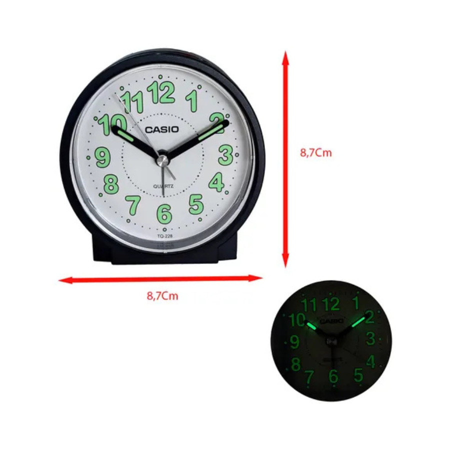 Reloj Despertador Casio TQ-228-1