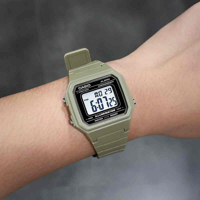 Reloj Casio W-217H-5AV Hombre - Digital - Relojchile - Default Title - Casio - Reloj