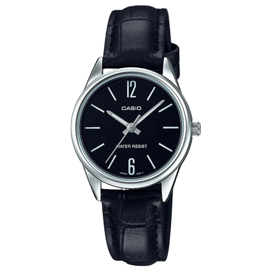 Reloj Casio LTP-V005L-1B Mujer - Análogo - Reloj Reloj Casio original | Compra en Relojchile Chile | Reloj Casio Chile | Reloj Reloj Chile - Reloj hombre chile - Reloj mujer chile - Reloj santiago - Reloj original chile - reloj elegante hombre - reloj casual mujer - reloj resistente al agua - reloj acero inoxidable - reloj deportivo hombre - tienda de relojes online chile