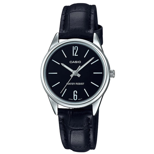 Reloj Casio LTP-V005L-1B Mujer - Análogo - Reloj Reloj Casio original | Compra en Relojchile Chile | Reloj Casio Chile | Reloj Reloj Chile - Reloj hombre chile - Reloj mujer chile - Reloj santiago - Reloj original chile - reloj elegante hombre - reloj casual mujer - reloj resistente al agua - reloj acero inoxidable - reloj deportivo hombre - tienda de relojes online chile