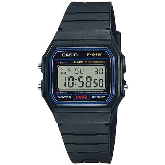 Reloj Casio Vintage F-91W-1D Unisex - Digital - Relojchile - Default Title - Casio - Reloj