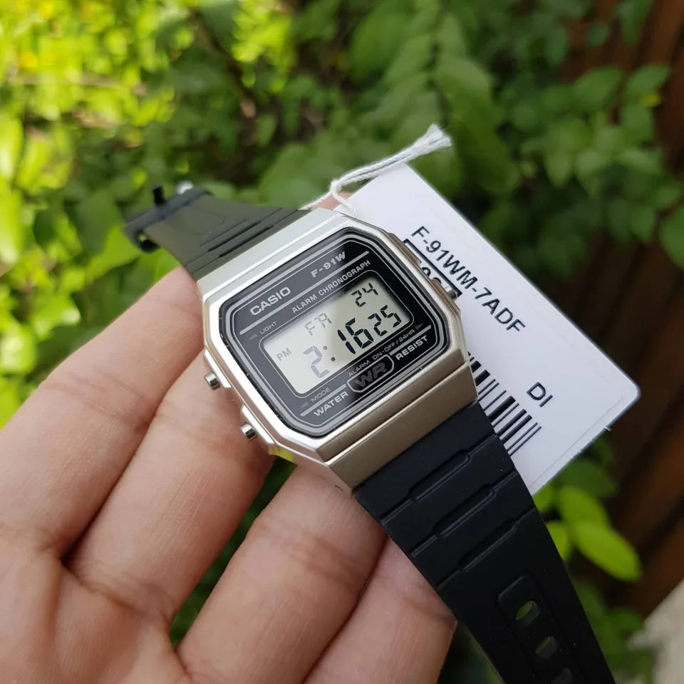 Reloj Casio Vintage F-91WM-7A Unisex - Digital - Relojchile - Default Title - Casio - Reloj